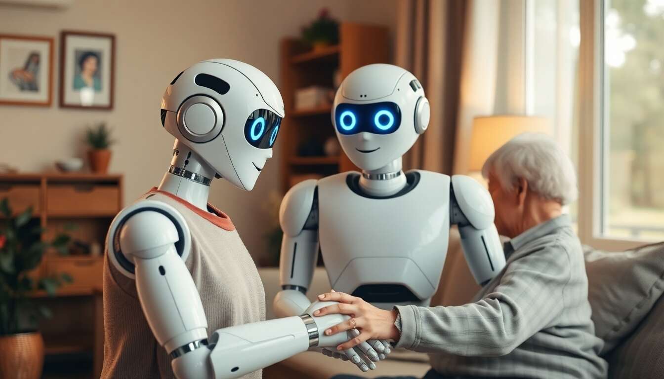 Robots de service : aide précieuse pour les seniors