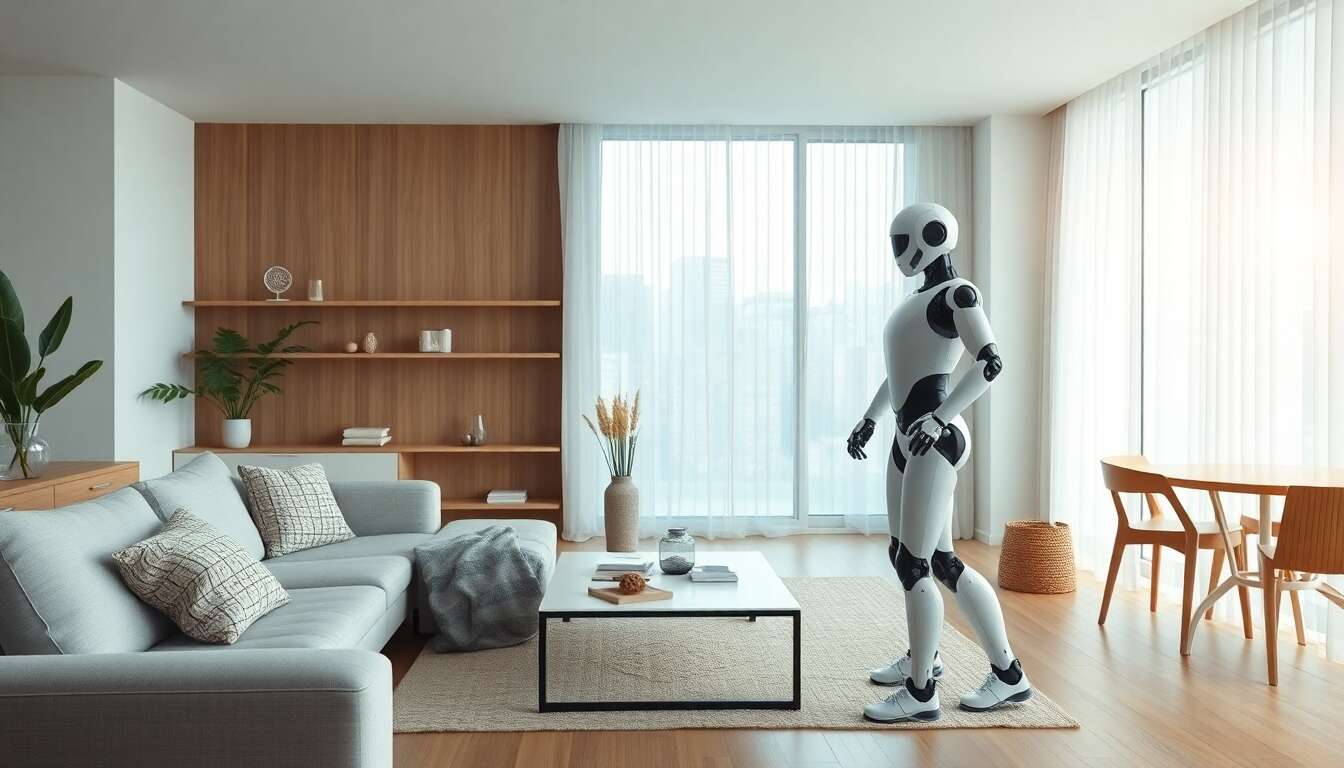 Développer son confort de vie avec un robot