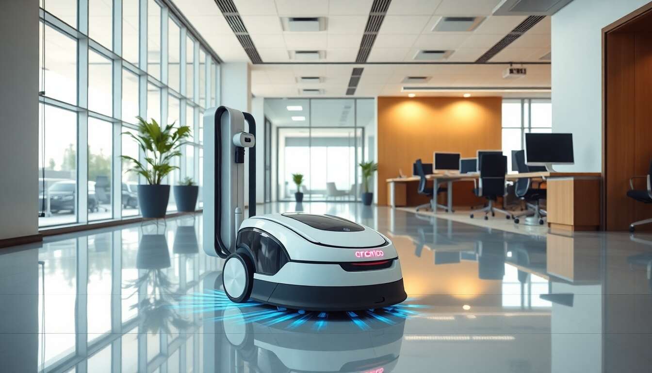 Entretien des bureaux : les robots professionnels arrivent