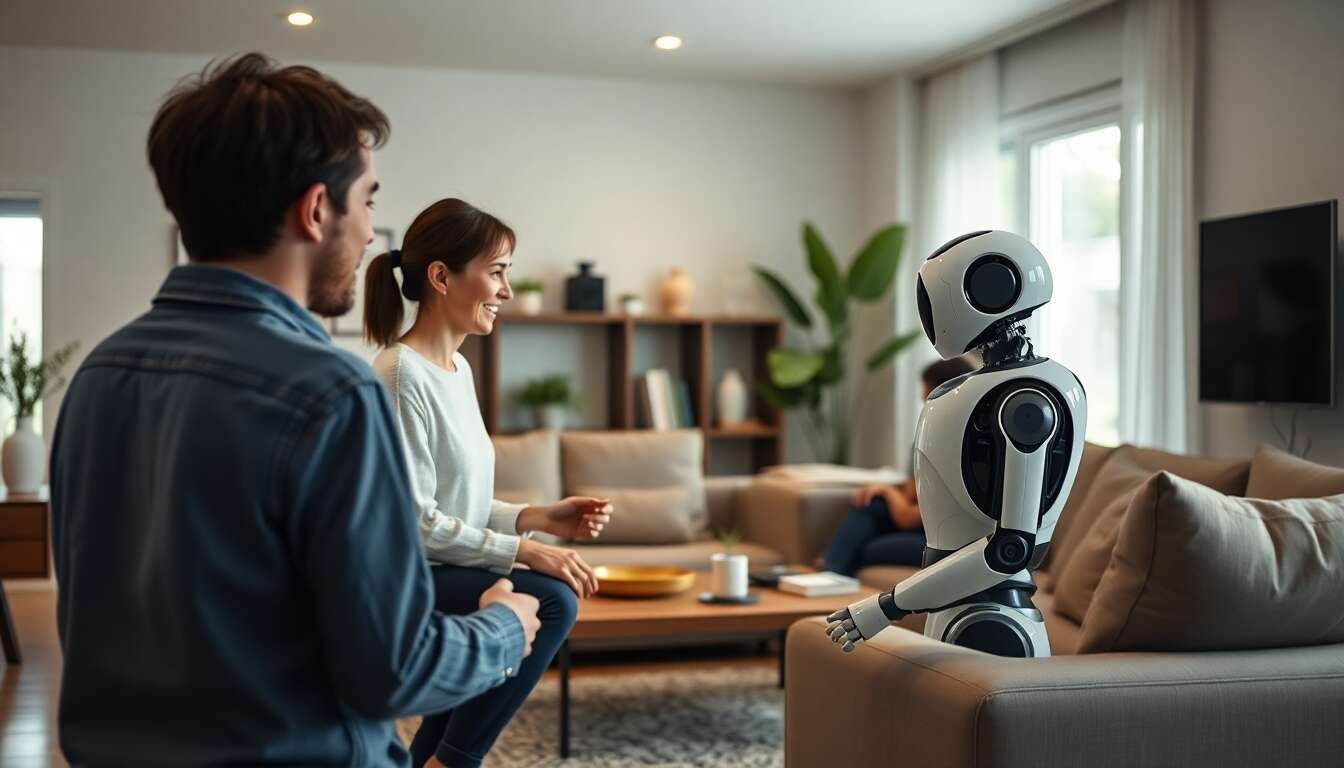 Robots domestiques : impact sur notre quotidien
