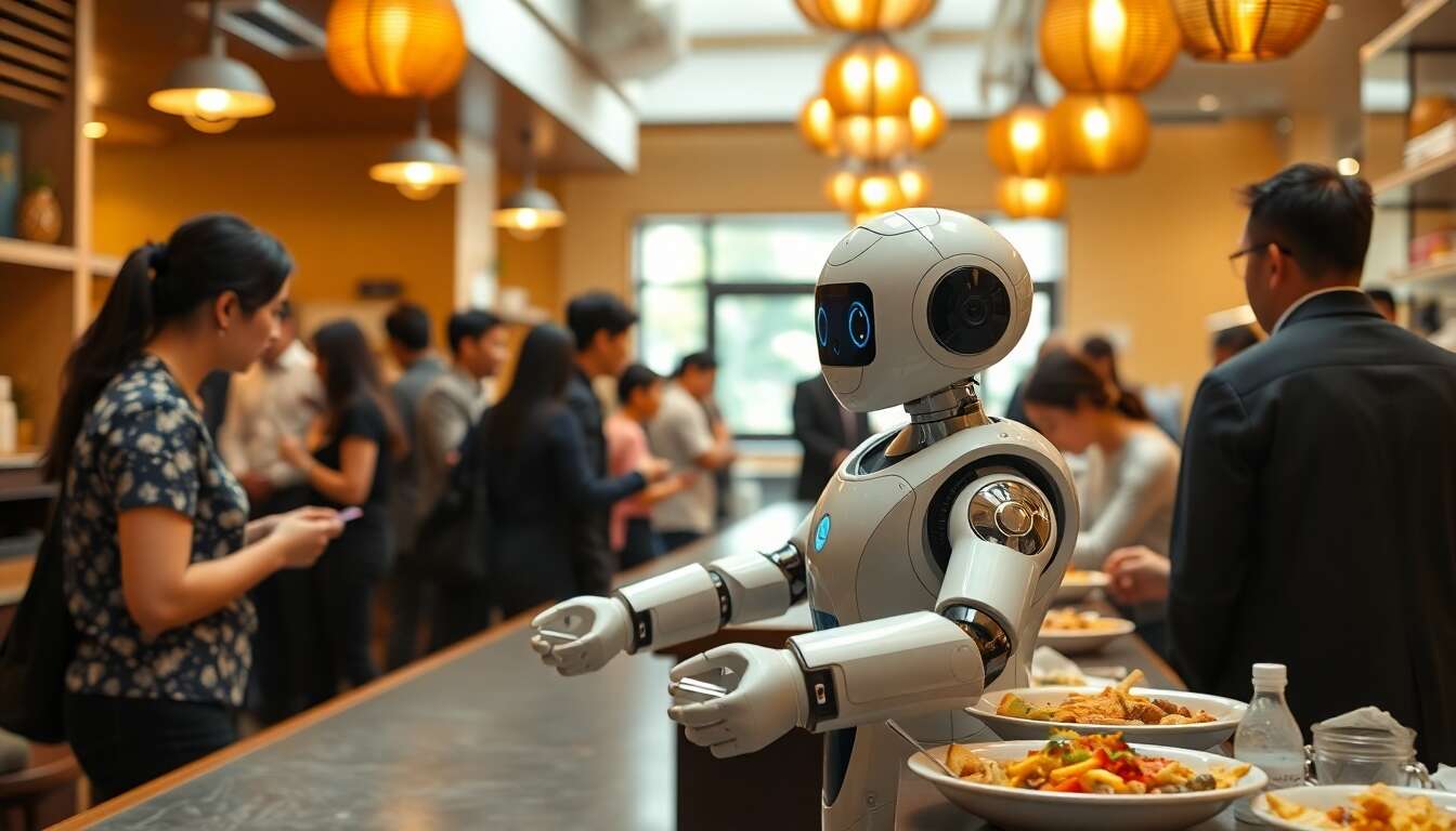 Robots PUDU, la solution face à la pénurie de personnel dans la restauration