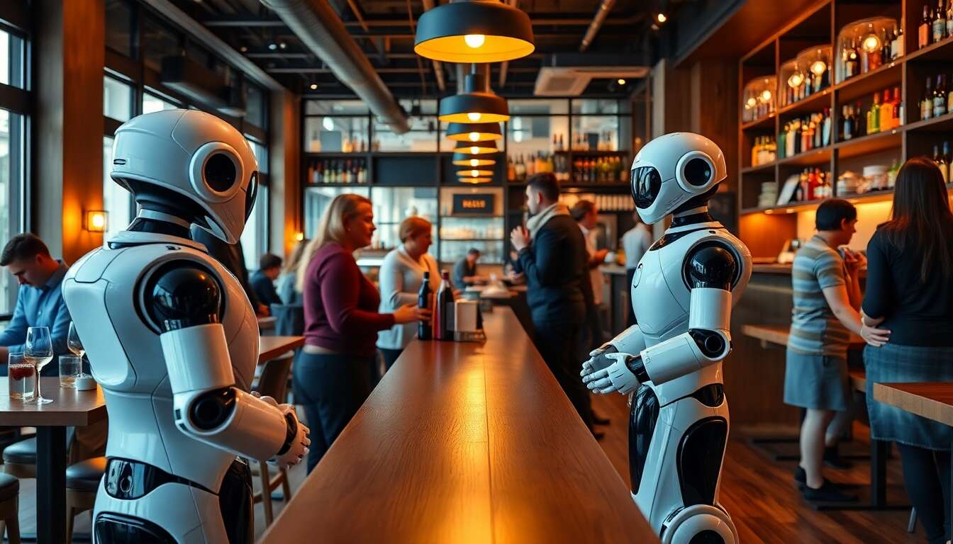 À Lyon, les robots BellaBot assistent déjà le personnel dans plusieurs établissements