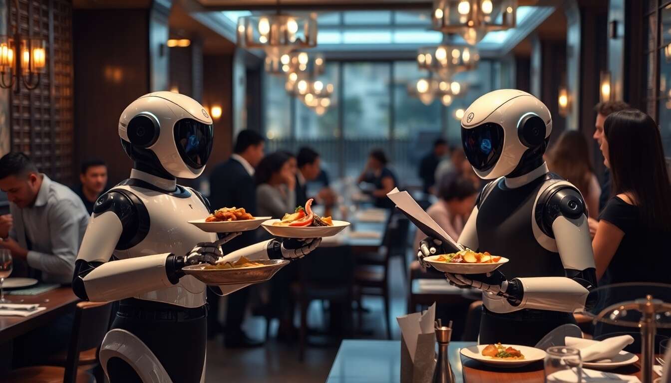 PUDU Robotics : BellaBot et KettyBot testés dans un semi-marathon de service en restaurant