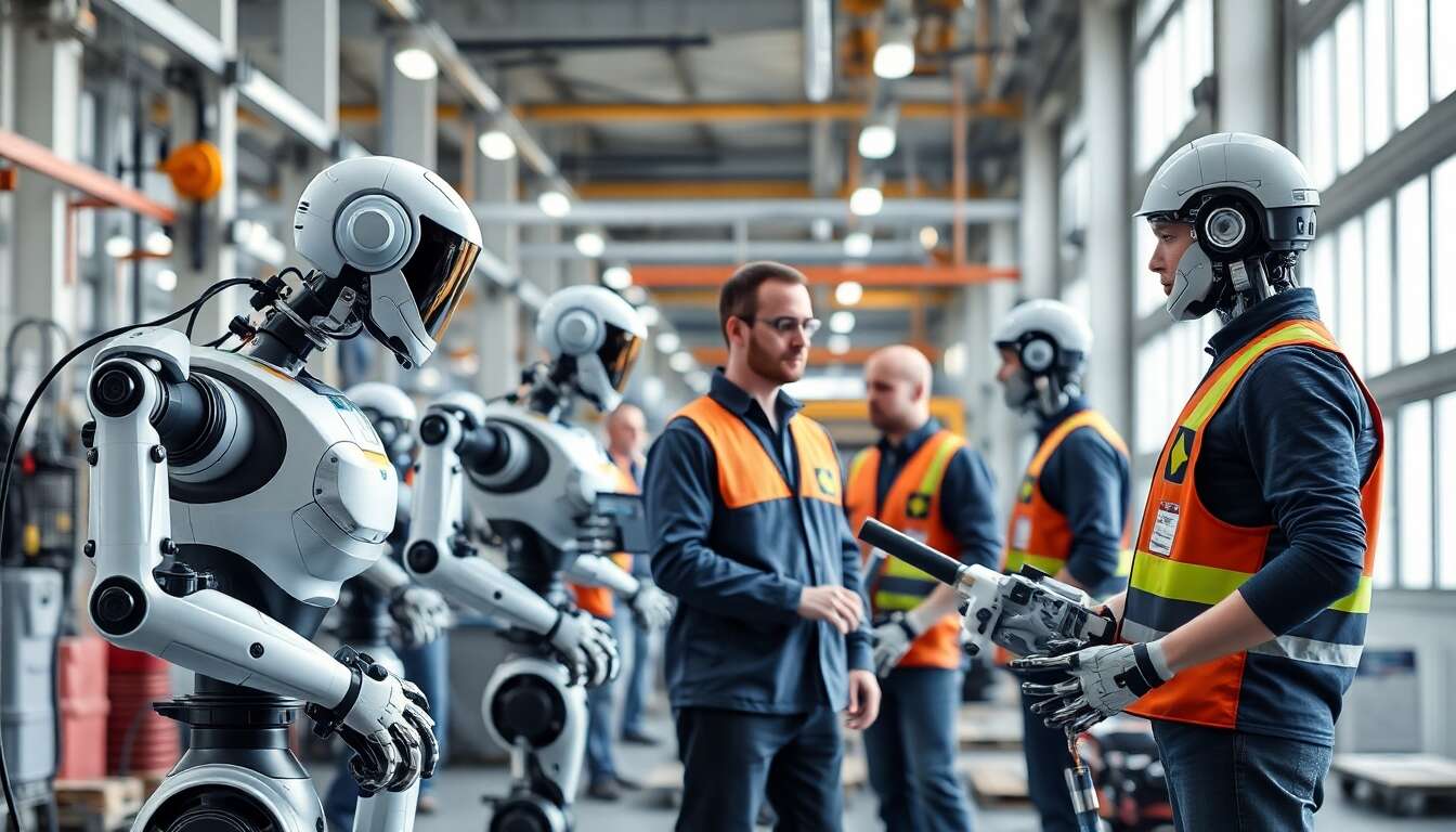 Intégration de la robotique : optimisation dans l'industrie
