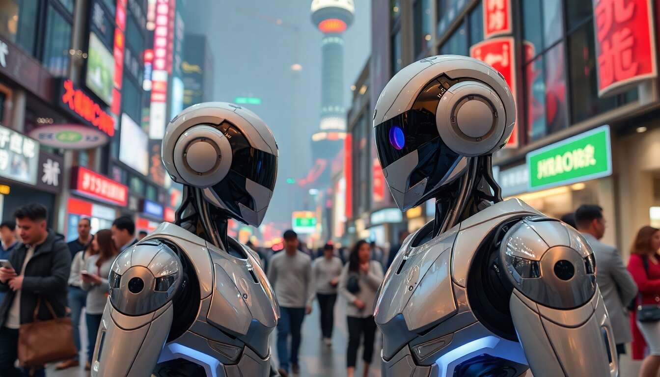 Les robots humanoïdes : une nouvelle vitrine des ambitions chinoises