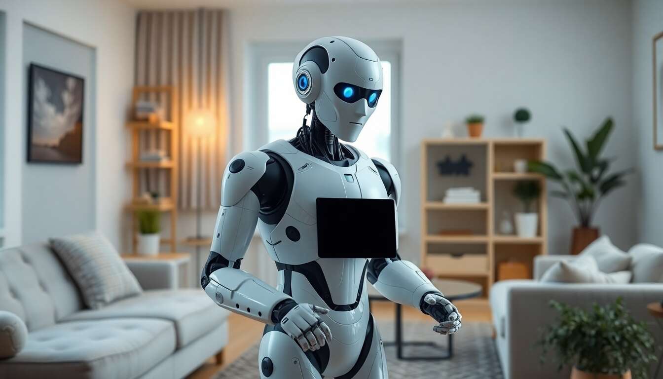 Robots humanoïdes et le futur de la maison intelligente