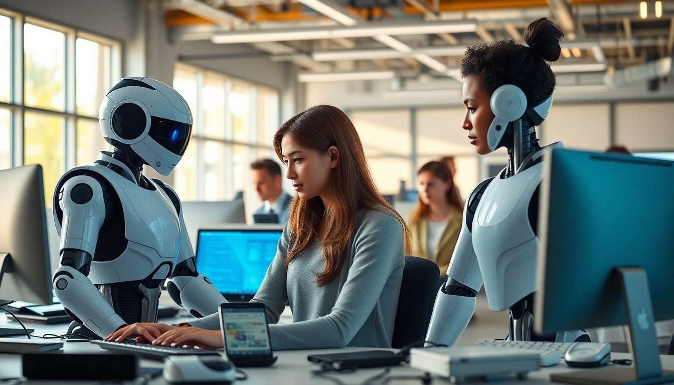 Robots et emploi : opportunités et défis