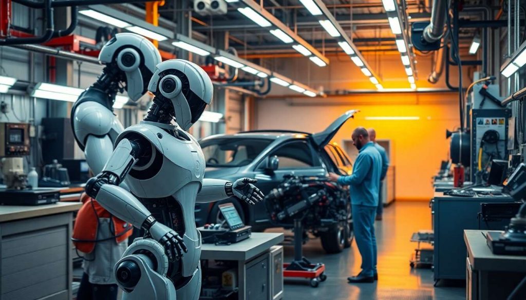 Révolution dans la mécanique : le rôle de la robotique