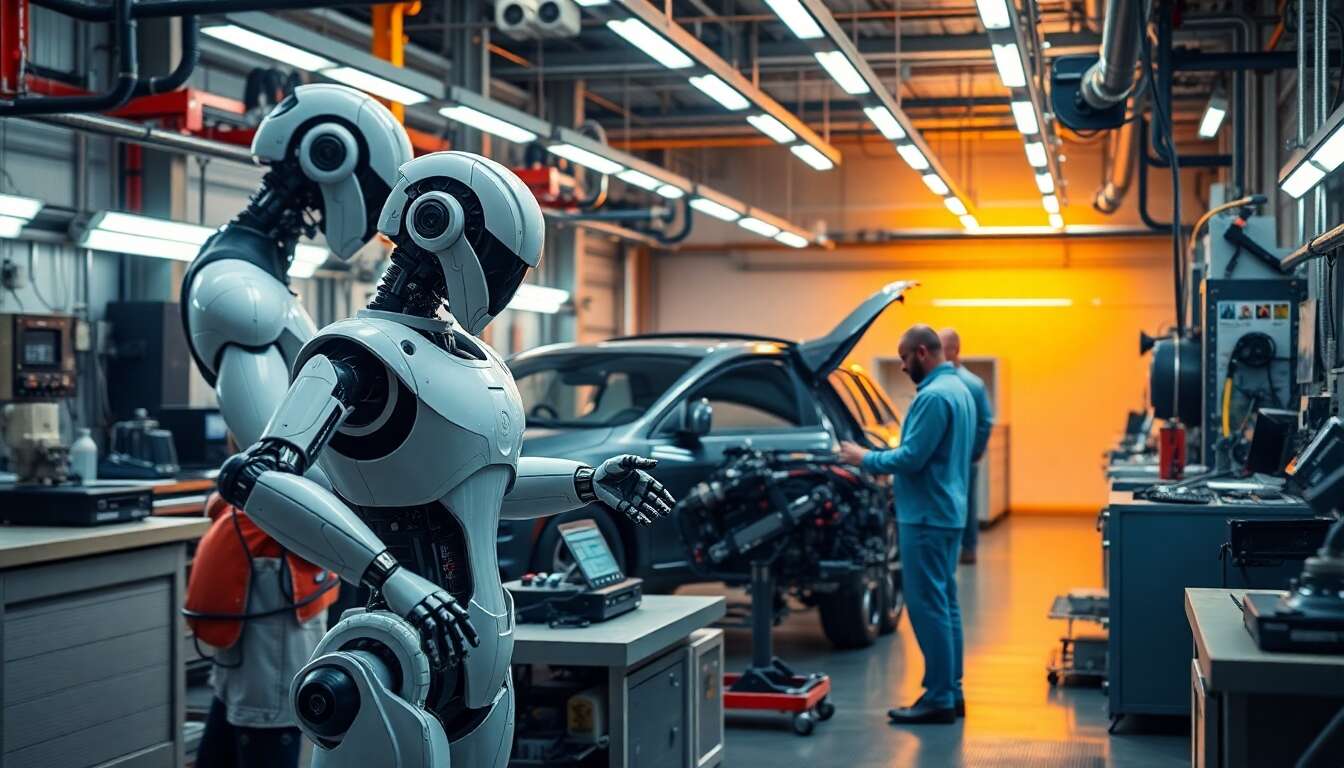 Révolution dans la mécanique : le rôle de la robotique