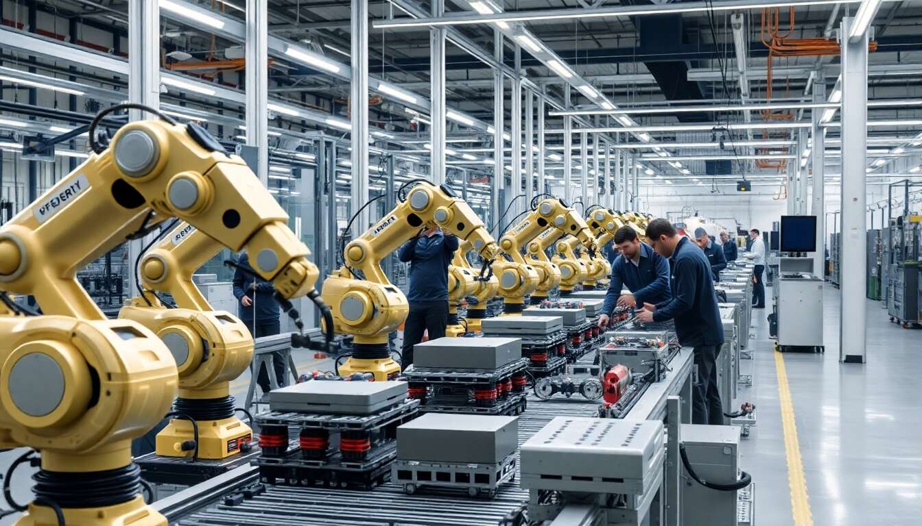 Impact de la robotique sur le secteur manufacturier Impact de la robotique sur le secteur manufacturier