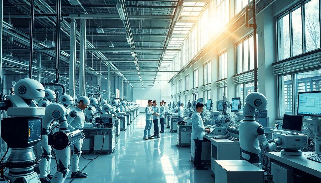 Vers une domination chinoise dans la course mondiale aux robots