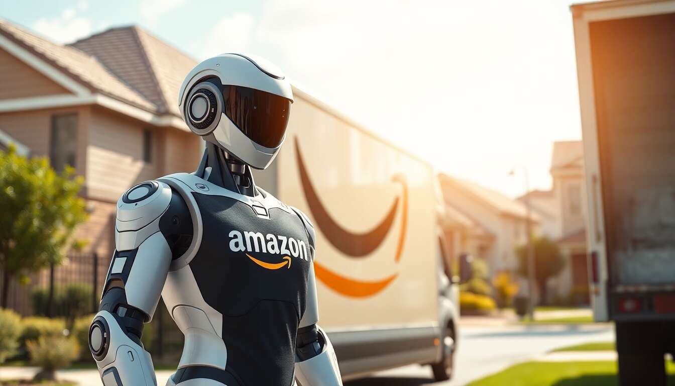 Amazon et l'essor de la robotique dans la livraison