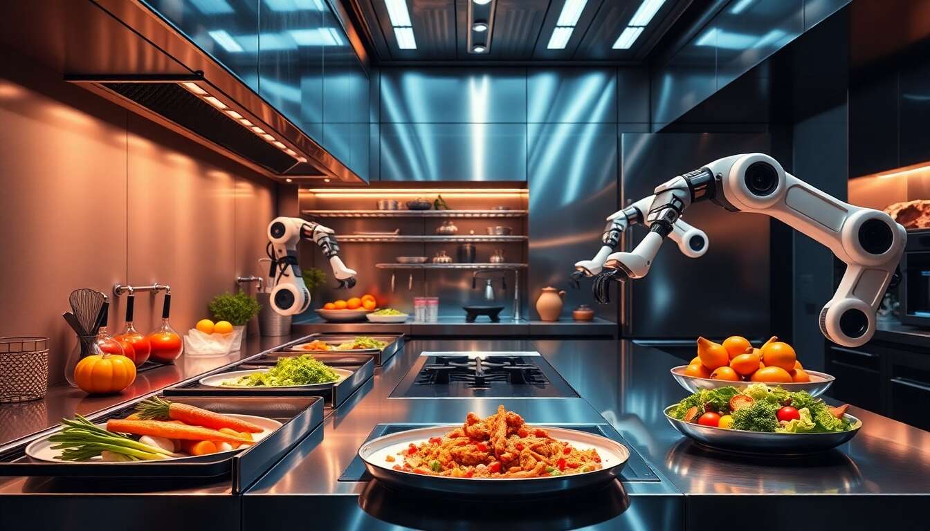Comment les robots cuisinent en s'inspirant de chefs