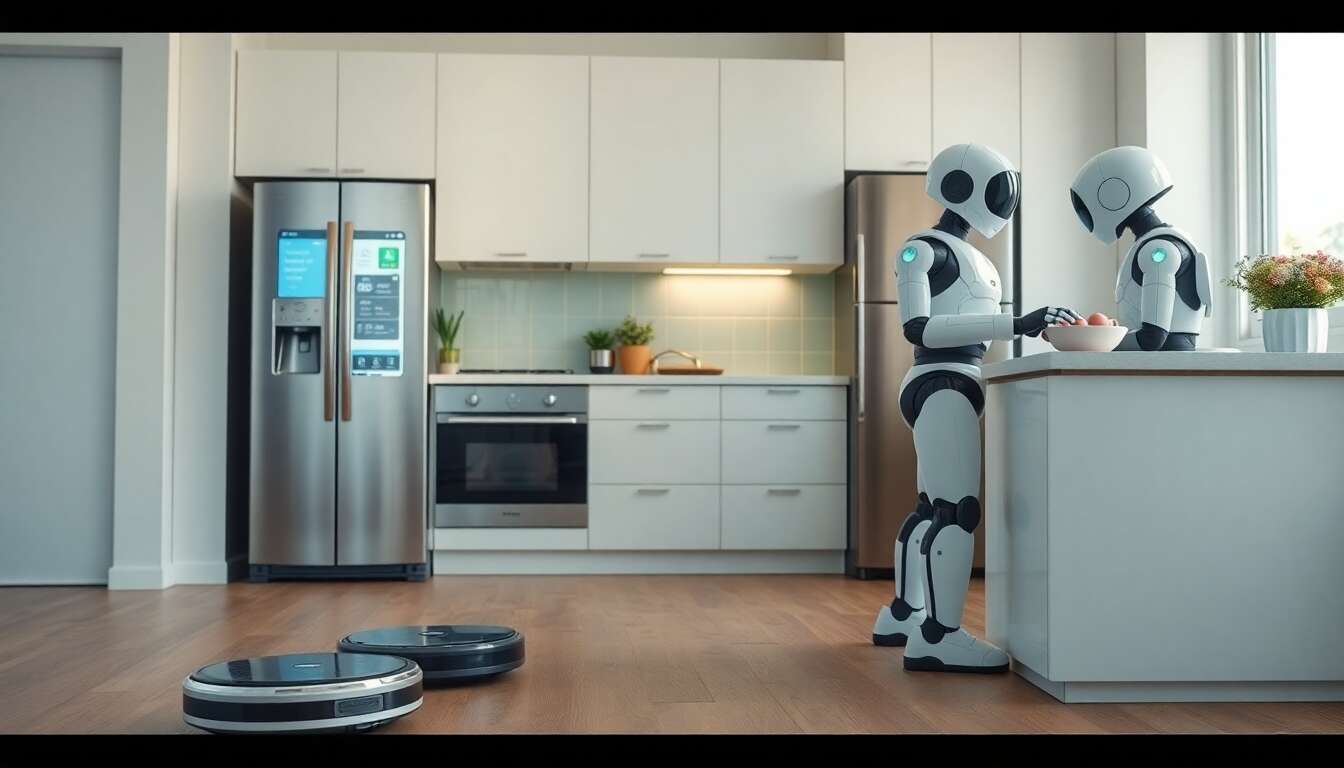 Marché des robots ménagers : une croissance fulgurante