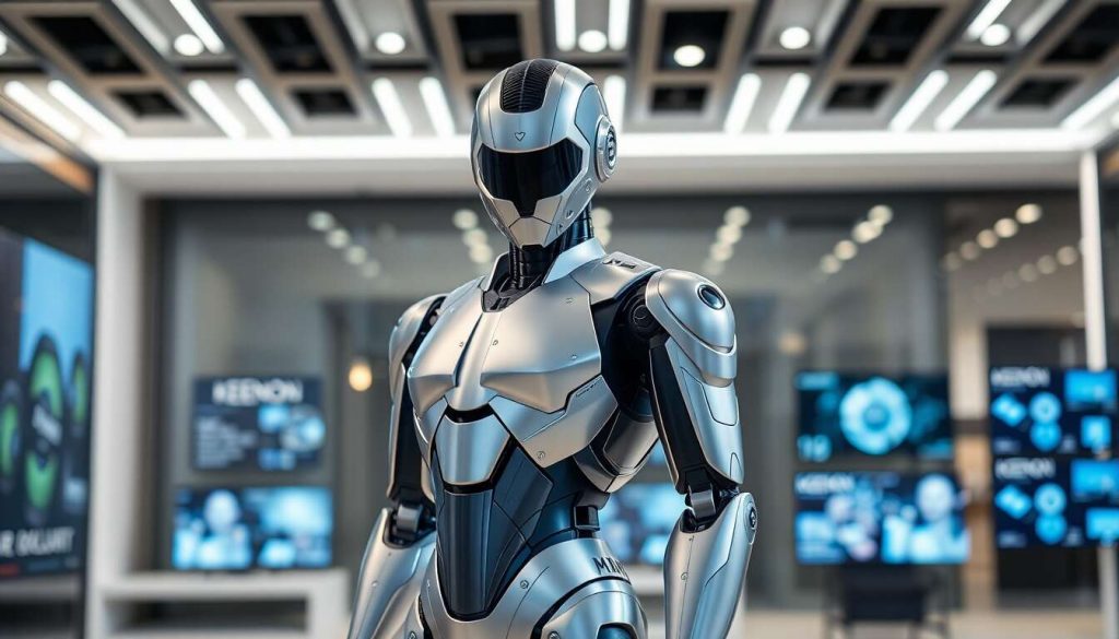 Keenon dévoile son robot XMAN-F1, nouvelle star polyvalente de la robotique humanoïde