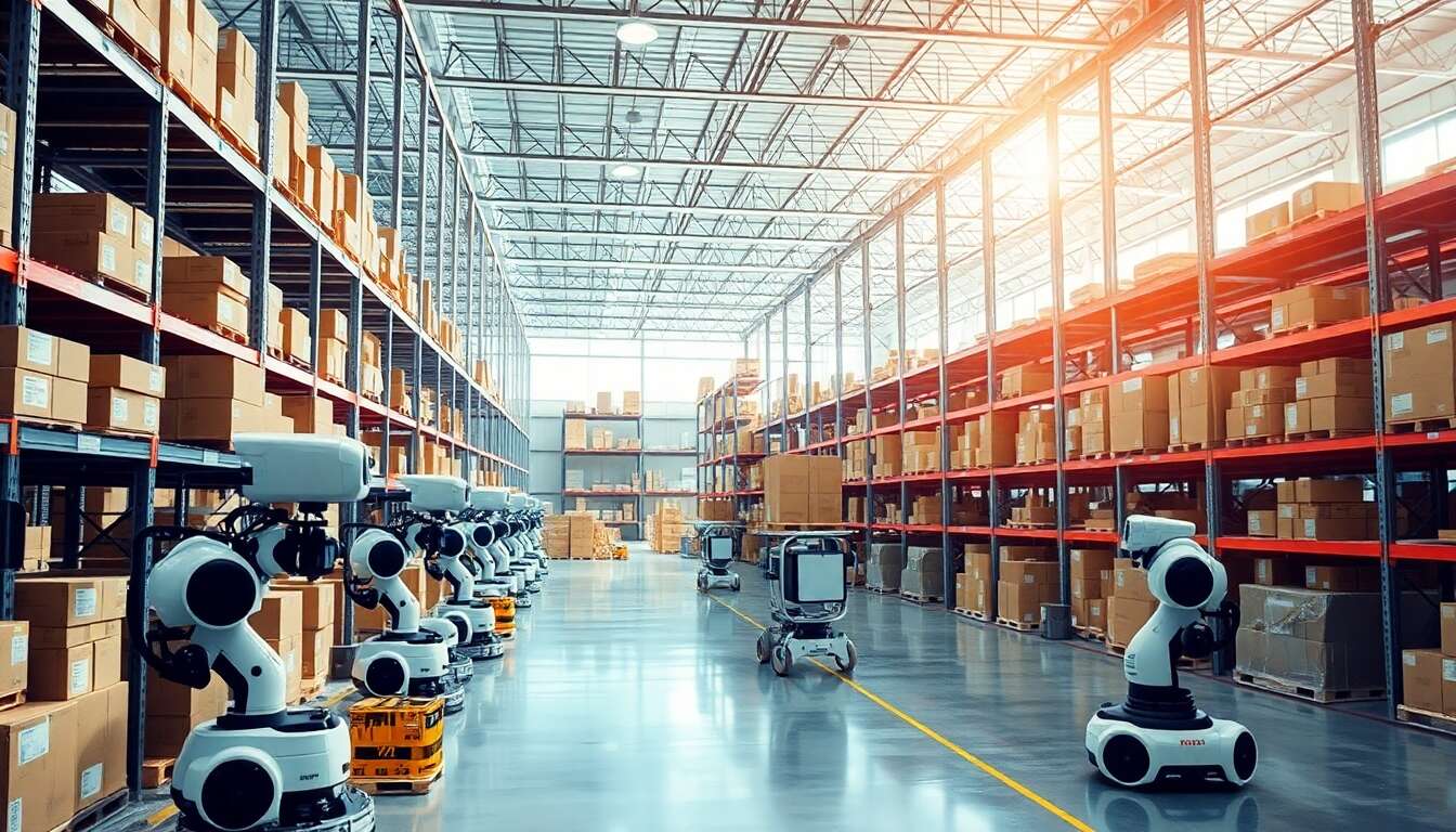 Les applications clés de la robotique logistique Les applications clés de la robotique logistique
