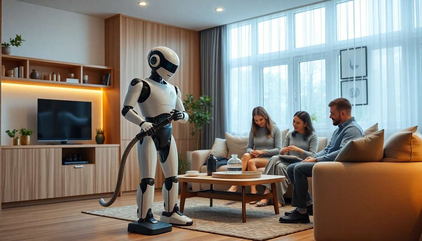 Des humanoïdes dans nos maisons : une réalité proche