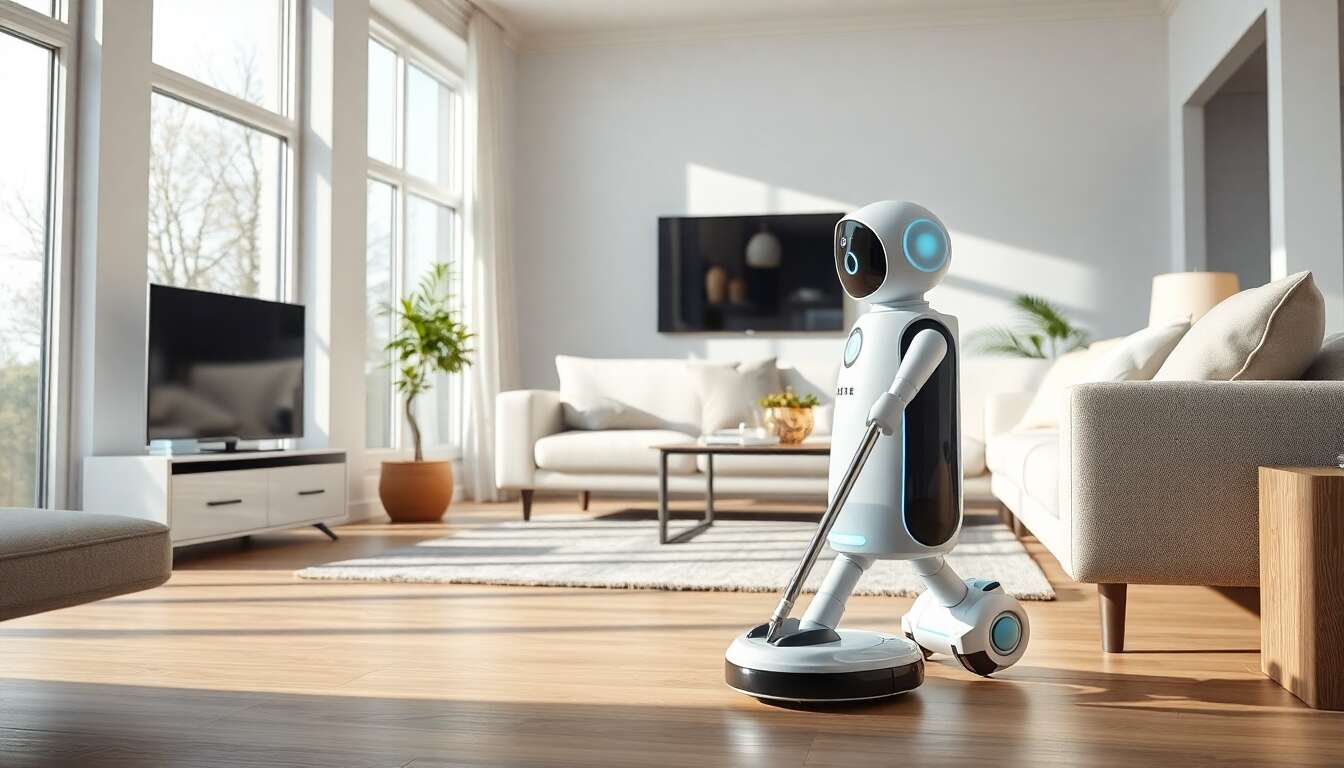 Start-ups et innovations : l'avenir des robots domestiques