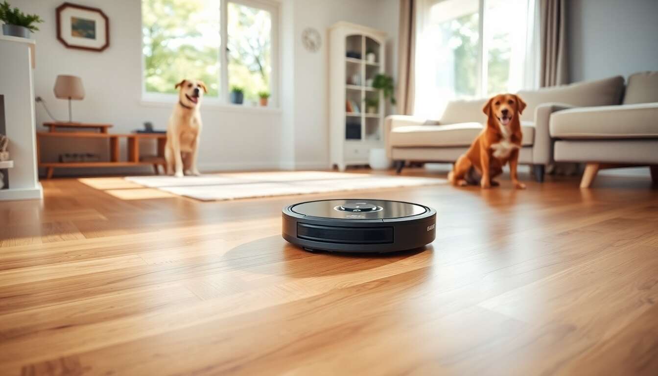Comparatif des meilleurs aspirateurs robots pour animaux