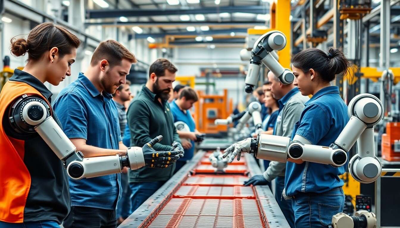 Les applications concrètes des cobots dans divers secteurs industriels Les applications concrètes des cobots dans divers secteurs industriels