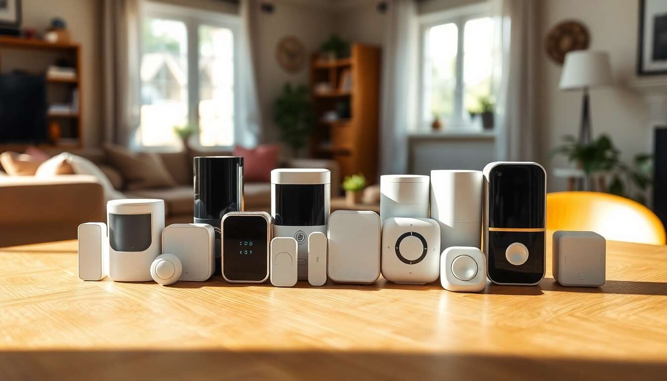 Les types de capteurs de mouvement disponibles