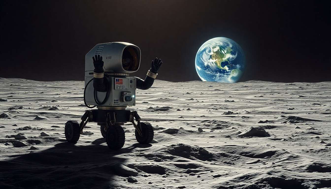 Combat lunaire absurde : ce robot chinois “devient fou” dans une vidéo délirante
