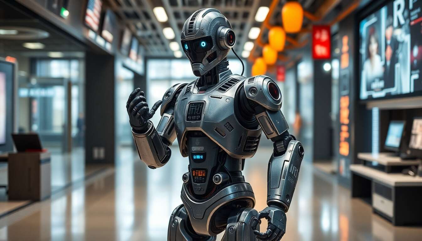 Ce robot chinois ultra-réaliste fascine par ses gestes et son look old school