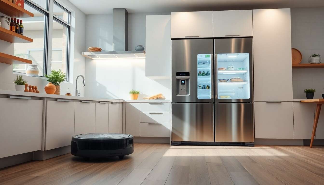 L'évolution des robots ménagers connectés
