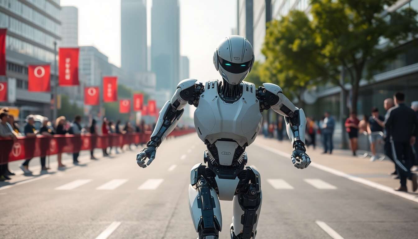 Les d&eacute;fis du semi-marathon pour les robots