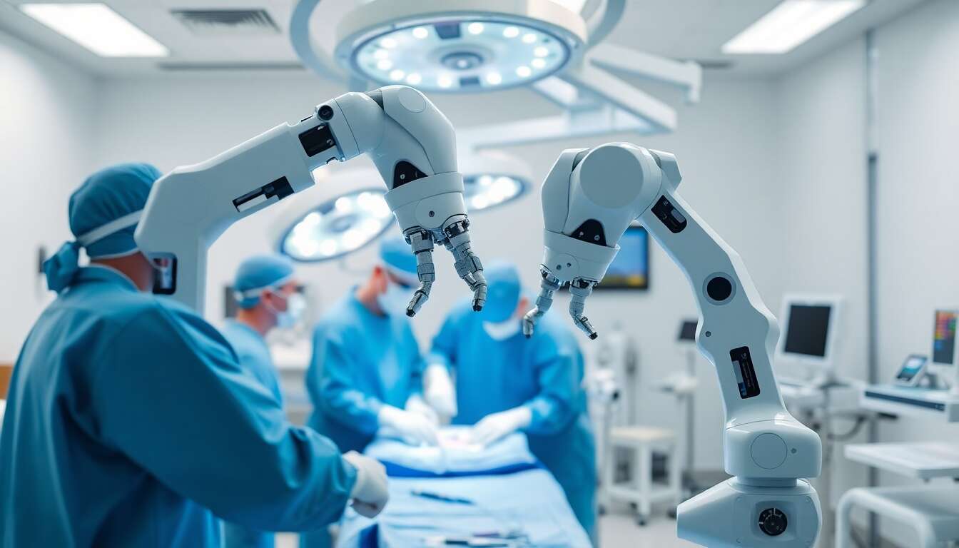 Les diff&eacute;rents types de robots m&eacute;dicaux et leurs applications