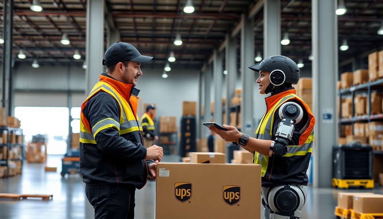 UPS en discussion avec Figure AI pour des robots dans ses entrepôts