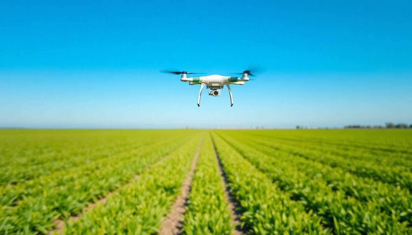 Am&eacute;lioration des pratiques gr&acirc;ce aux drones