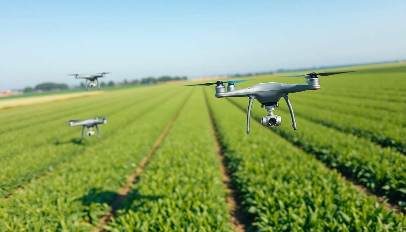 Drones et agriculture durable