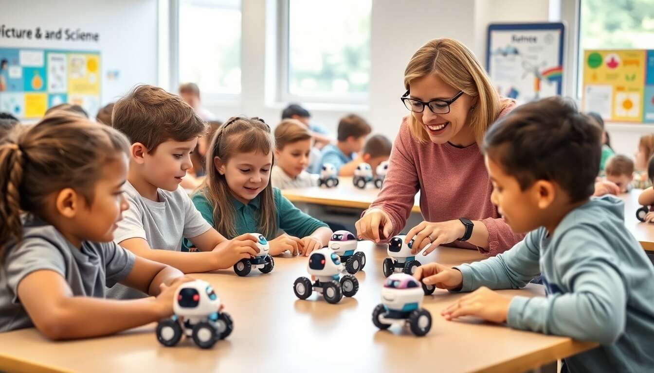Avantages des robots éducatifs en milieu scolaire