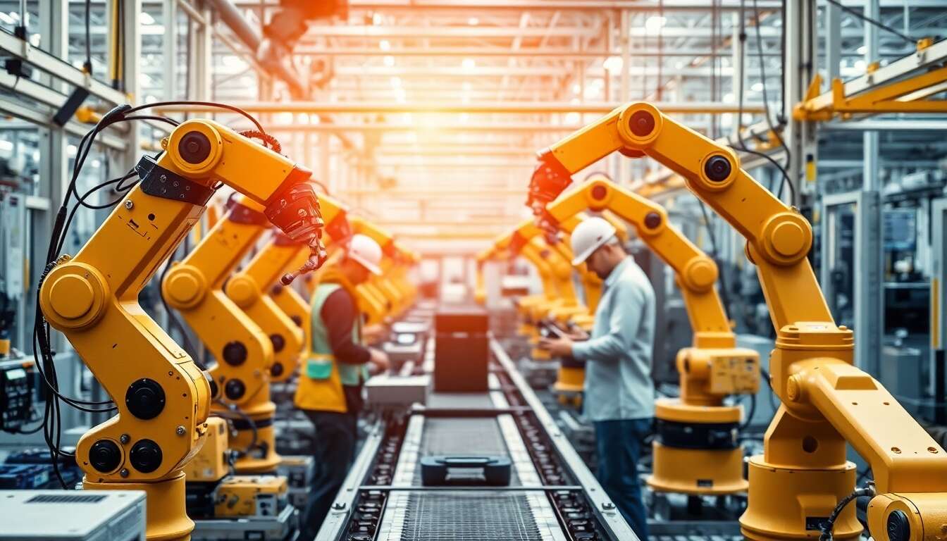 Optimiser le flux de production grâce aux robots Optimiser le flux de production grâce aux robots