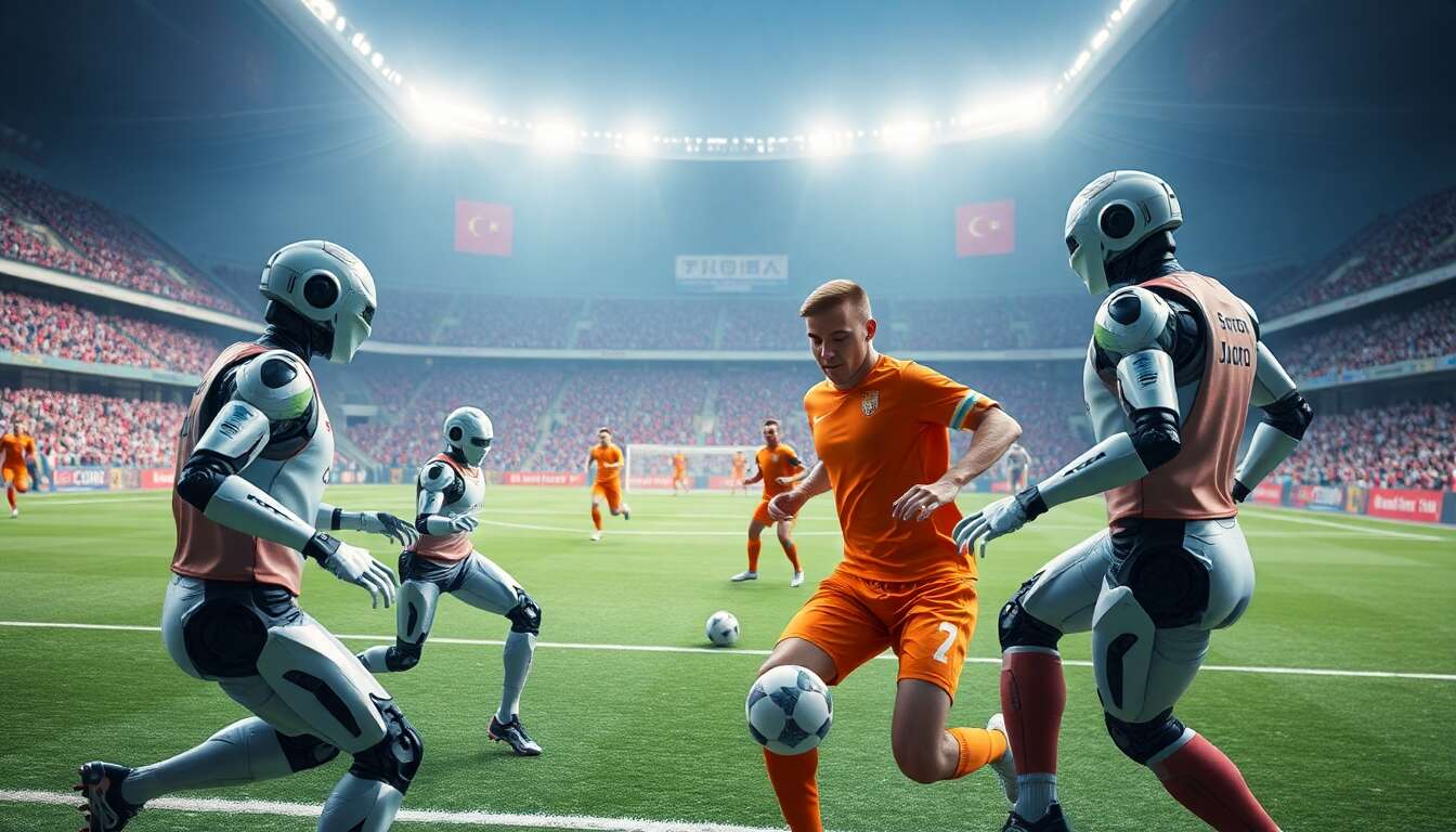 Le premier match 100 % robotis&eacute; : un &eacute;v&eacute;nement historique