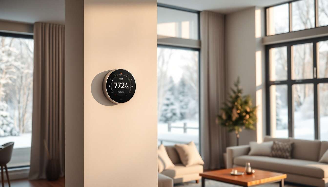 Suggestions pour optimiser l'utilisation du chauffage connect&eacute;