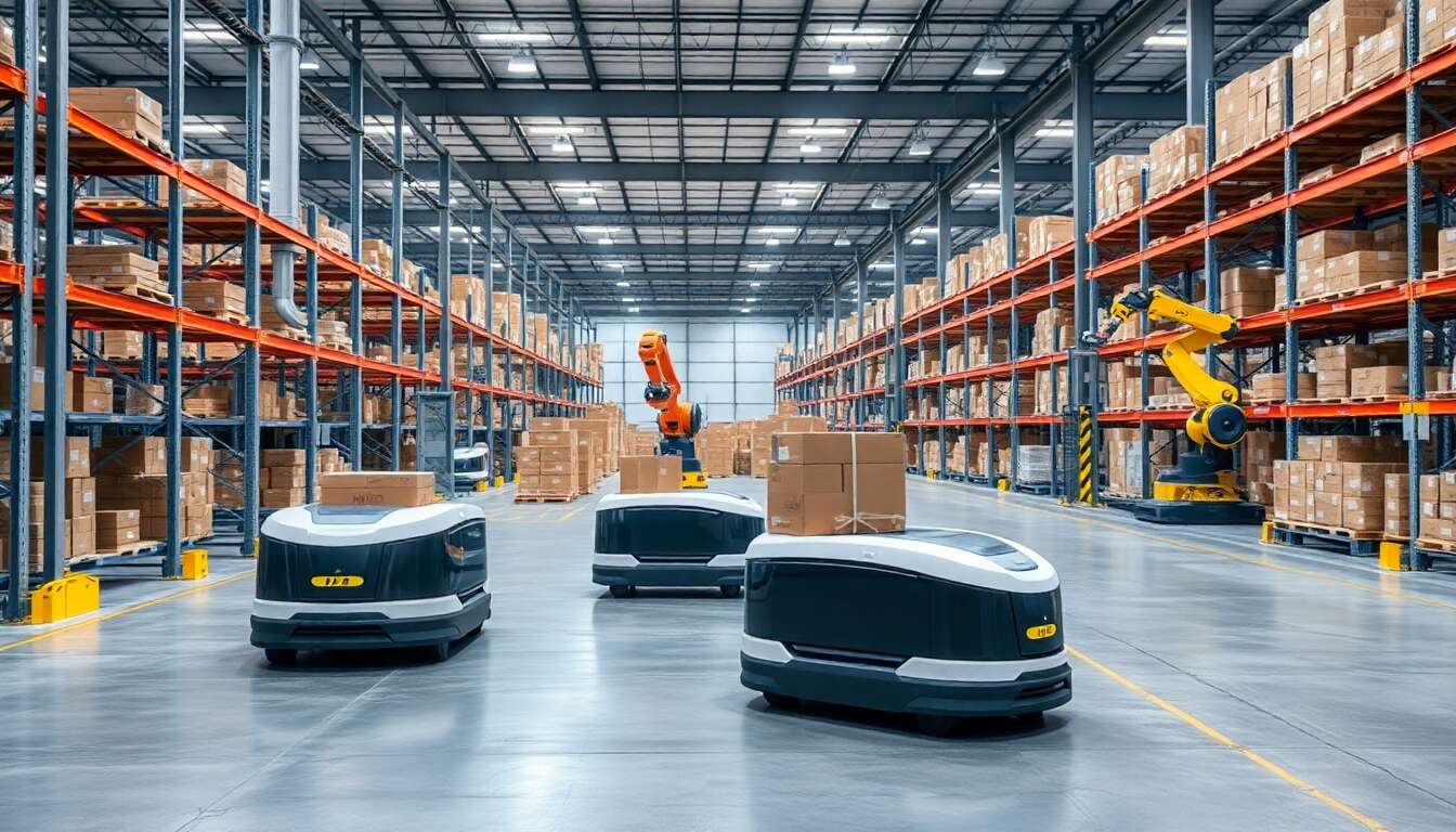 Technologies émergentes : agv et systèmes robotisés Technologies émergentes : agv et systèmes robotisés