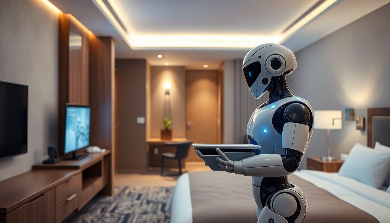 Les diff&eacute;rents types de robots utilis&eacute;s dans l'h&ocirc;tellerie