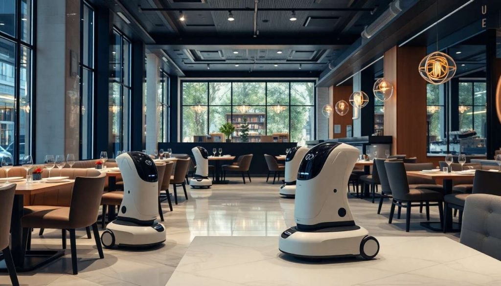 Smart Robots équipe les premiers restaurants du quartier des Bassins à Flot avec le SwiftBot.