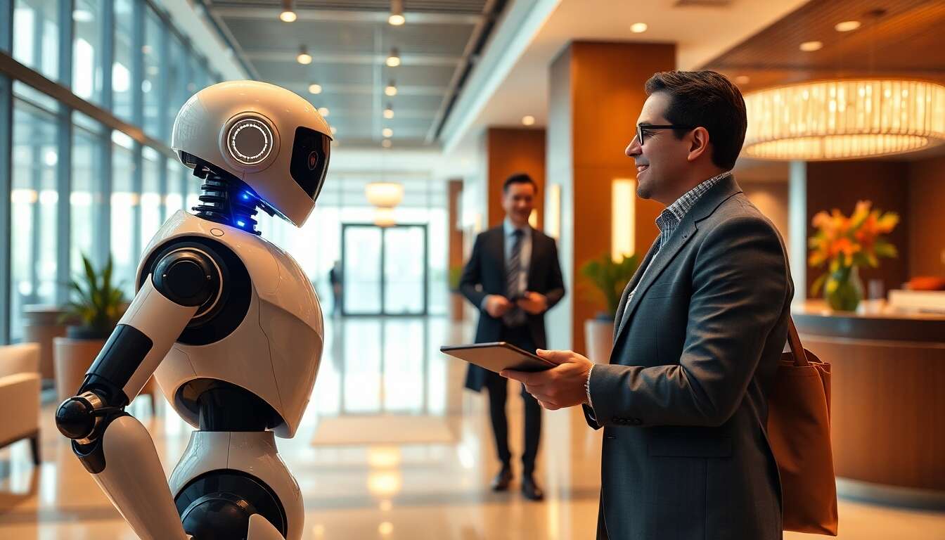 Étude : L'impact des robots de service sur la satisfaction client en hôtellerie.