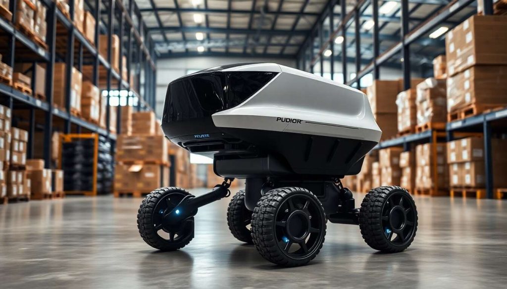 Série PUDU T600 : Le transport de charges lourdes devient enfin autonome.