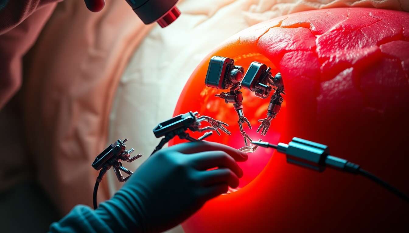 Mini-robots m&eacute;dicaux : une avanc&eacute;e m&eacute;dicale majeure