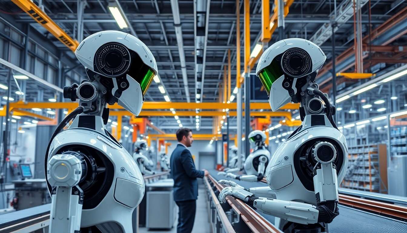 Industrie 4.0 : le rôle des robots avec intelligence artificielle