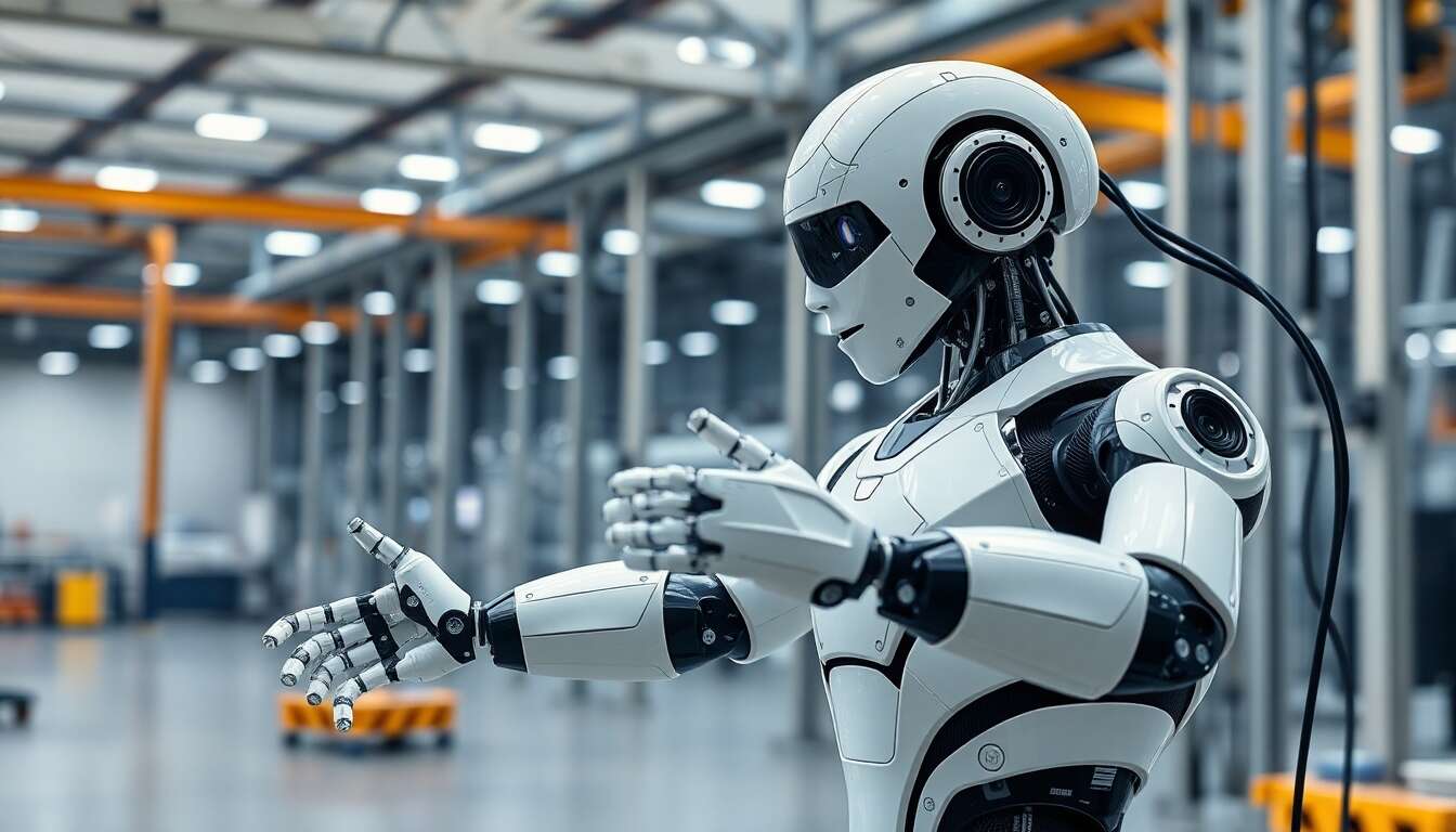 Lancement du premier robot autonome en chine