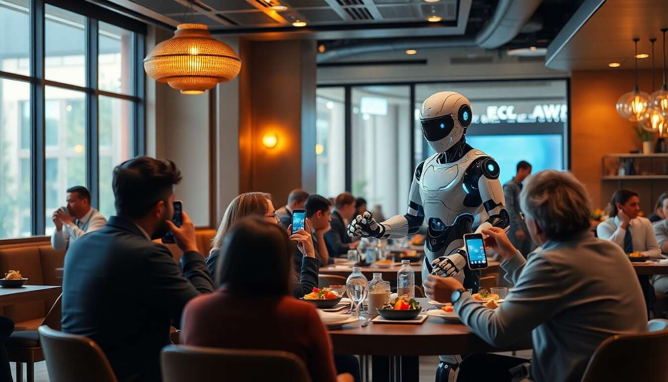 Les robots serveurs : une solution à la pénurie de personnel Les robots serveurs : une solution à la pénurie de personnel
