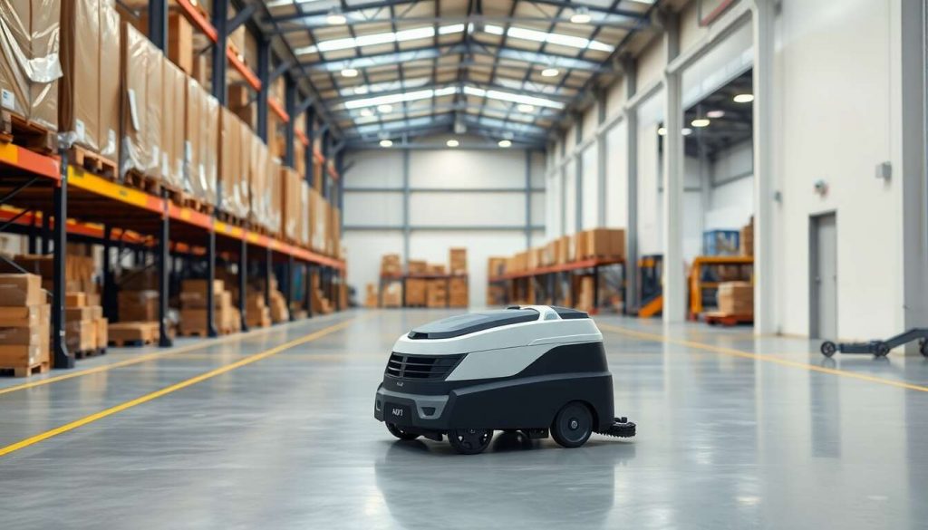 Nettoyage industriel en Gironde : Smart Robots déploie le nouveau PUDU MT1 Max pour les grands entrepôts.