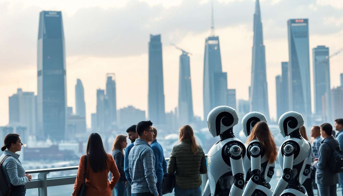 Impact des robots sur le march&eacute; de l'emploi