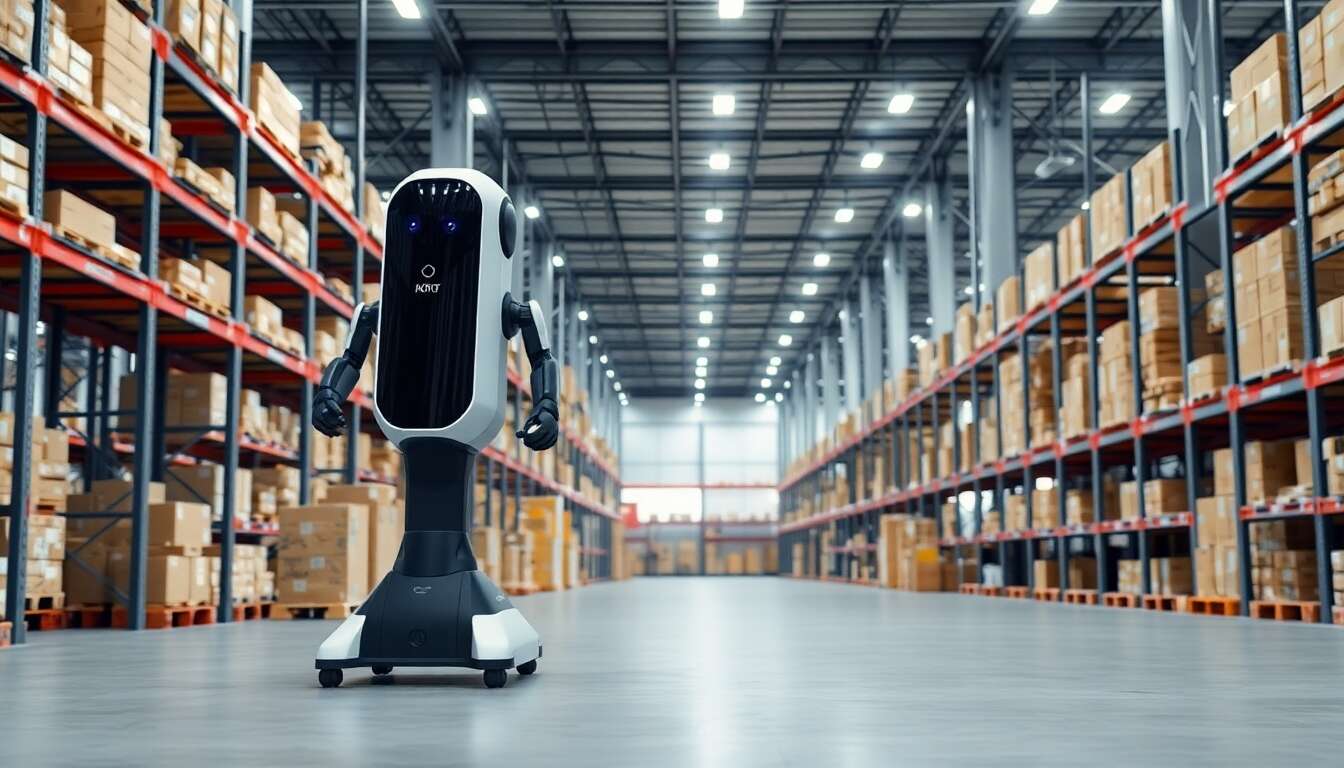 KR1 : le nouveau robot semi-humanoïde pour l'entrepôt signé Kinisi
