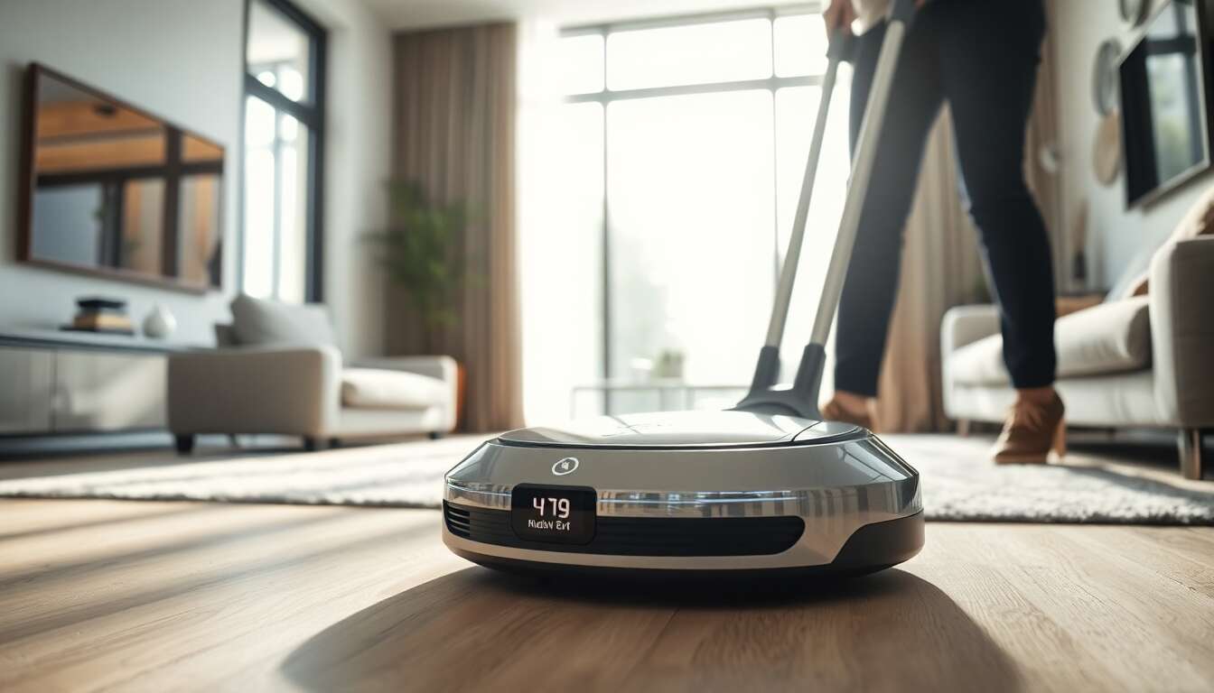 Incroyable : Ce robot nettoyeur travaille 6h d'affilée sans aucune recharge.